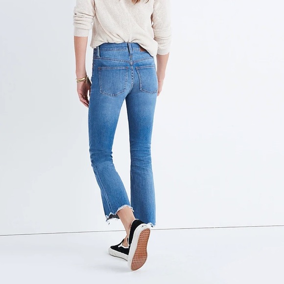 MADEWELL Cali Demi-Boot Jeans: Chewed-Hem Edition - 25 - Picture 3 of 12